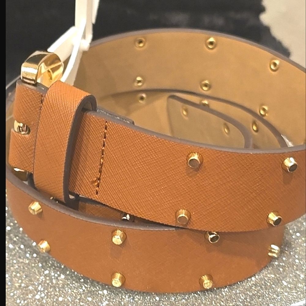 Michael Kors Astor Stud Studded Belt - Picture 6 of 7